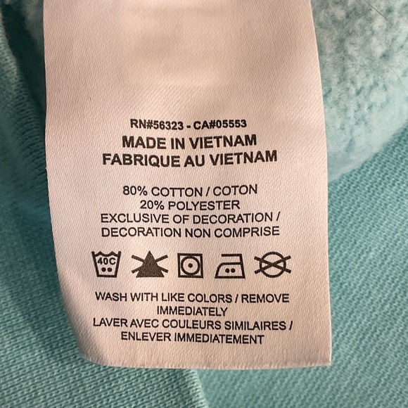 Nike Women's Sky Blue Crew Neck Sweater, Sz S - Picture 8 of 8